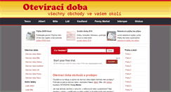 Desktop Screenshot of oteviraci-doba.net
